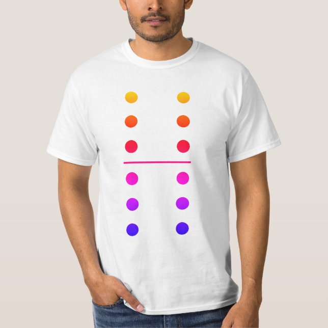 Camiseta Dominoes 6-6 Figurino de Grupo (Frente)