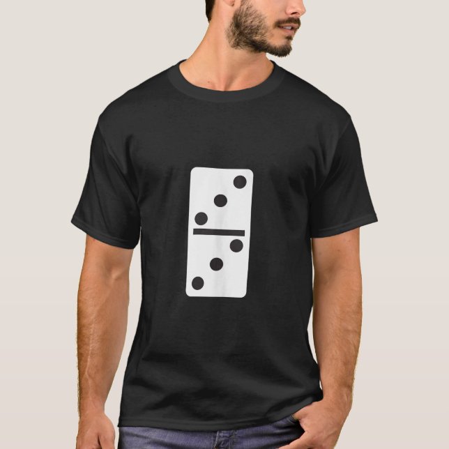 Camiseta Dominoes Game Set Matching Group Double Three Tank (Frente)