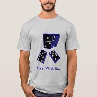 Camiseta DOMINÓS, jogo comigo .....