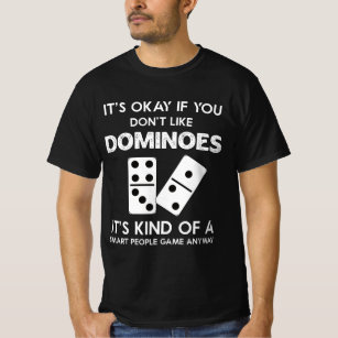 Camiseta Dominos Score Game Gift Ideias para pai ou mãe 