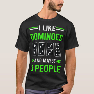 Camiseta Dominós Verde 3 Pessoas