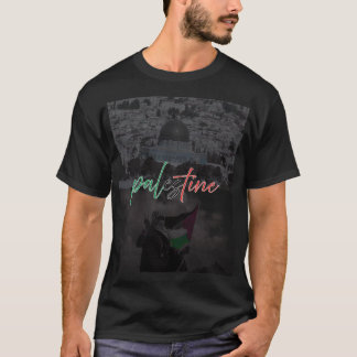 Camiseta Domo Palestino da Bandeira Rock & Freedom - Solida