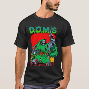 Camiseta Doms Musculatura Engraçada Gym Elevação de Peso Mo