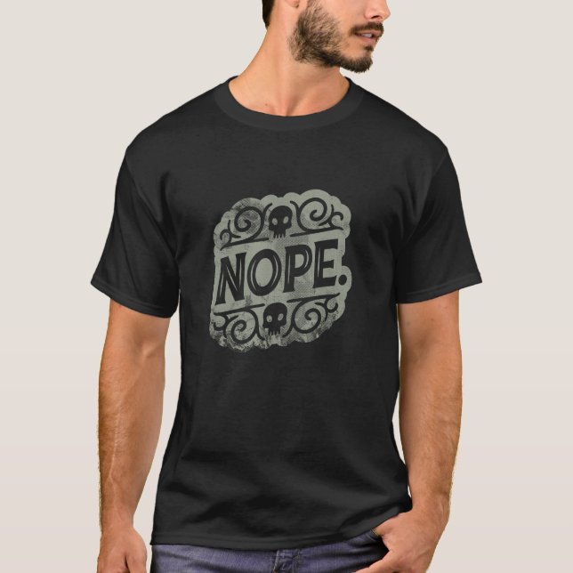 Camiseta Don be a Yes Person Just say NO sometimes (Frente)