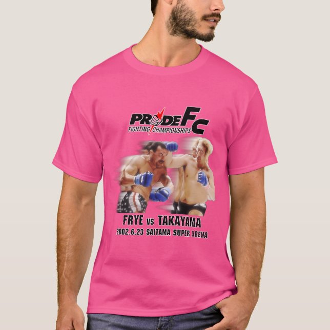 Camiseta Don Frye Vs. Yoshihiro Takayama - Orgulho Fc Comme (Frente)