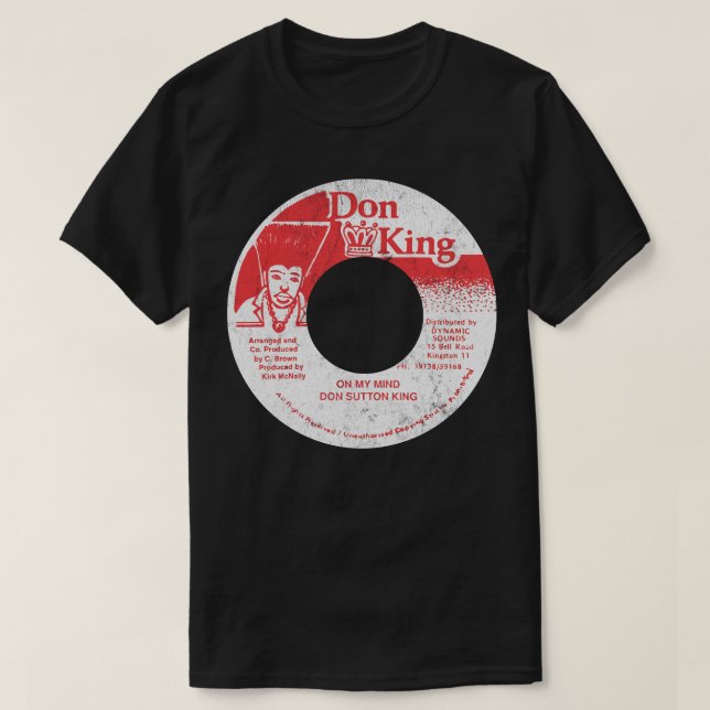 Camiseta Don King Sutton (Frente do Design)