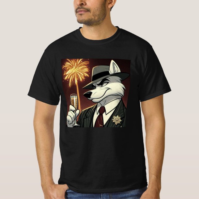 Camiseta Don Lupo Canino "New Year" (Frente)