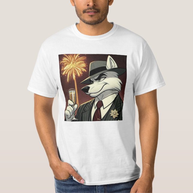 Camiseta Don Lupo Canino "New Year" (Frente)