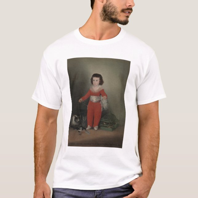 Camiseta Don Manuel Osorio com Gatos, Goya (Frente)