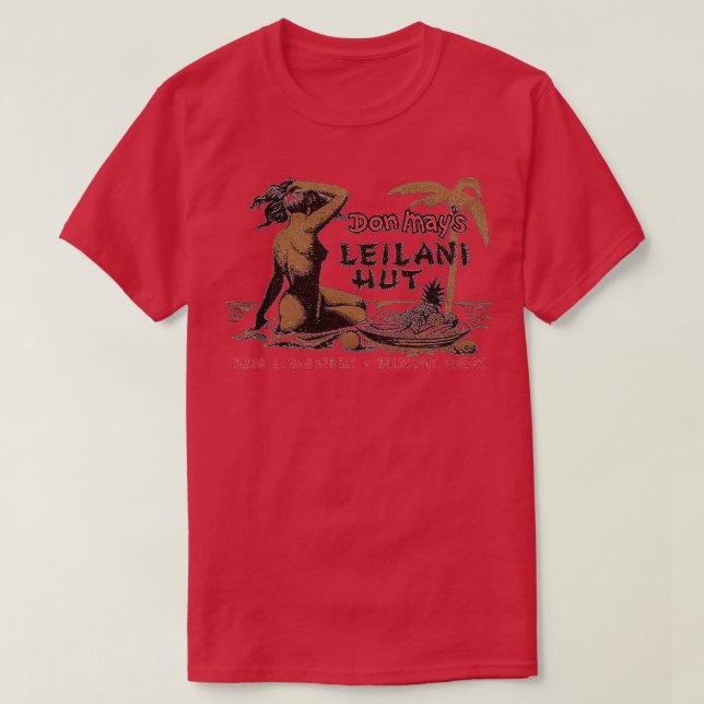 Camiseta Don Mays Leilani Hut (Frente do Design)