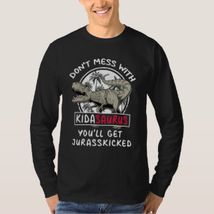 Camiseta Don Mess Com Kidasaurus Você Vai Ter Jurasschutado