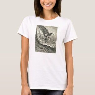 Camiseta Don Quixote e os moinhos de vento
