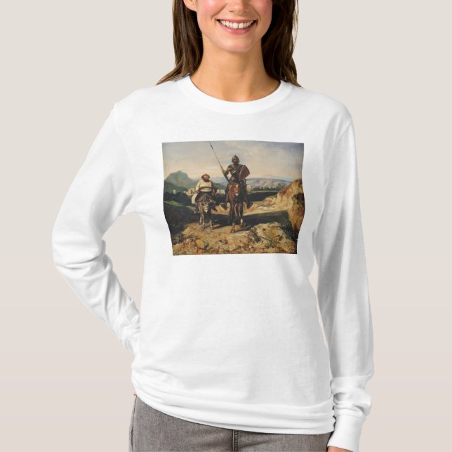 Camiseta Don Quixote e Sancho (Frente)