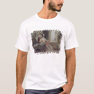 Camiseta Don Quixote em seu estudo