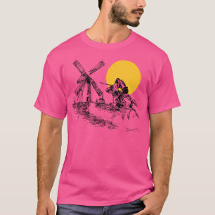 Camiseta Don Quixote Vs Windmill Ao Sol