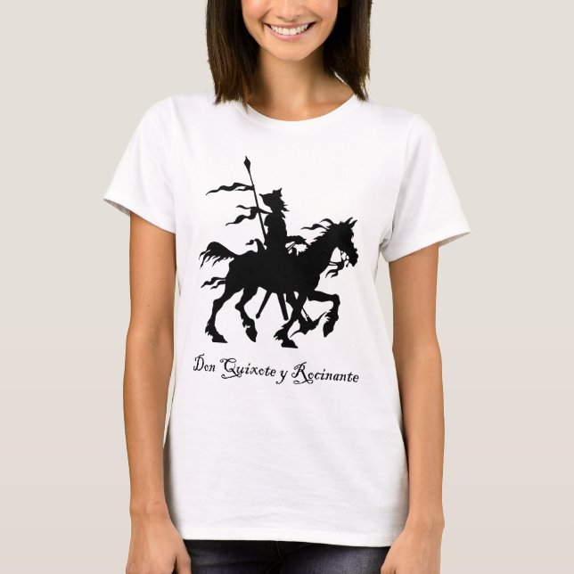 Camiseta Don Quixote y Rocinante (Frente)