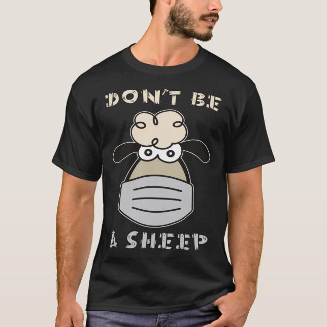 Camiseta Don t Be A Sheep (Frente)