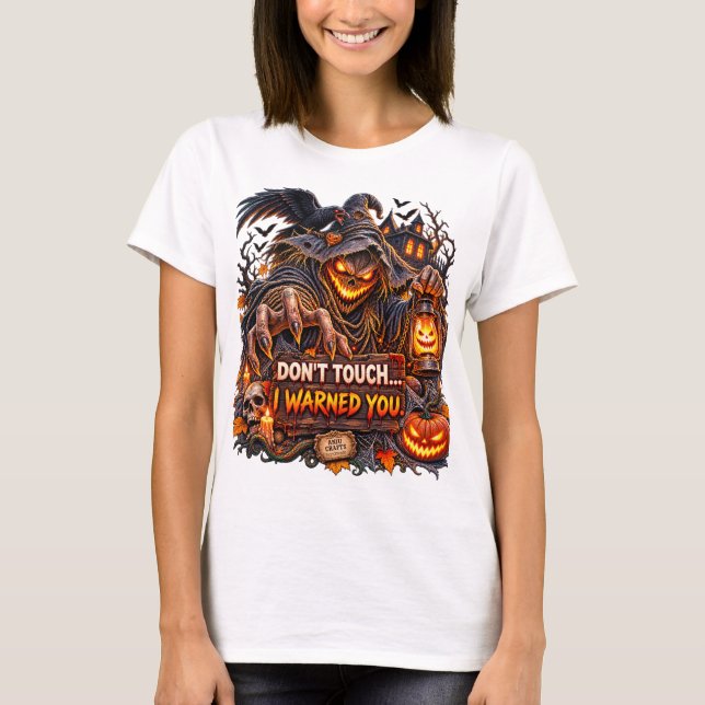 Camiseta Don’t Touch – I Warned You (Frente)