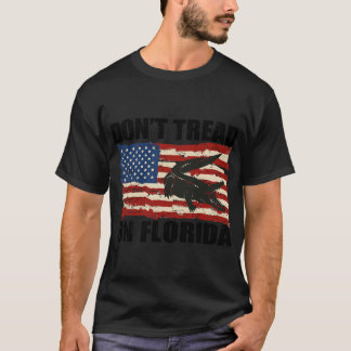 Camiseta Don T Tread On Florida Vintage Retro Old Eua Ameri