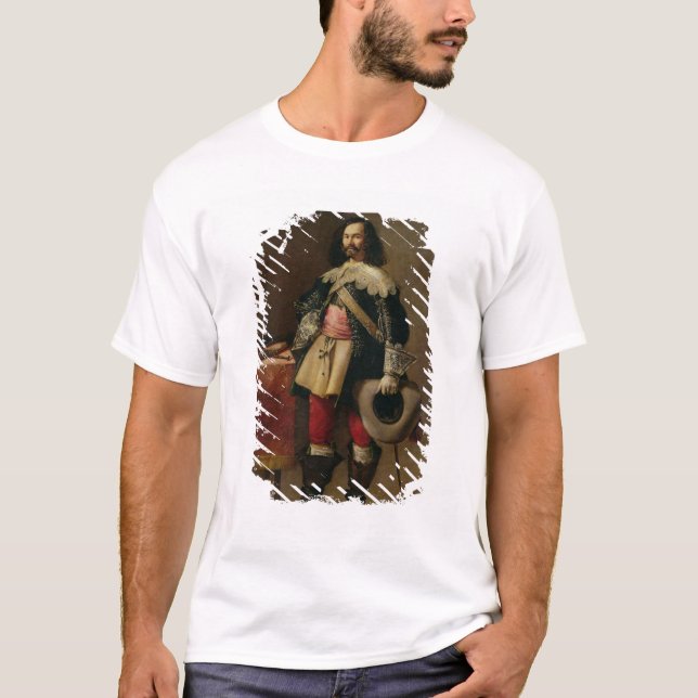 Camiseta Don Tiburcio de Redin y Cruzat (óleo em canvas) (Frente)