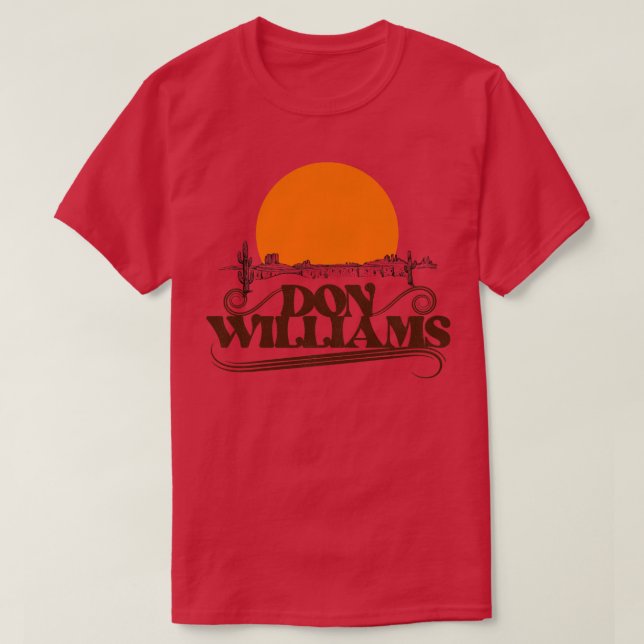 Camiseta Don Williams Ascensão Sun (Frente do Design)