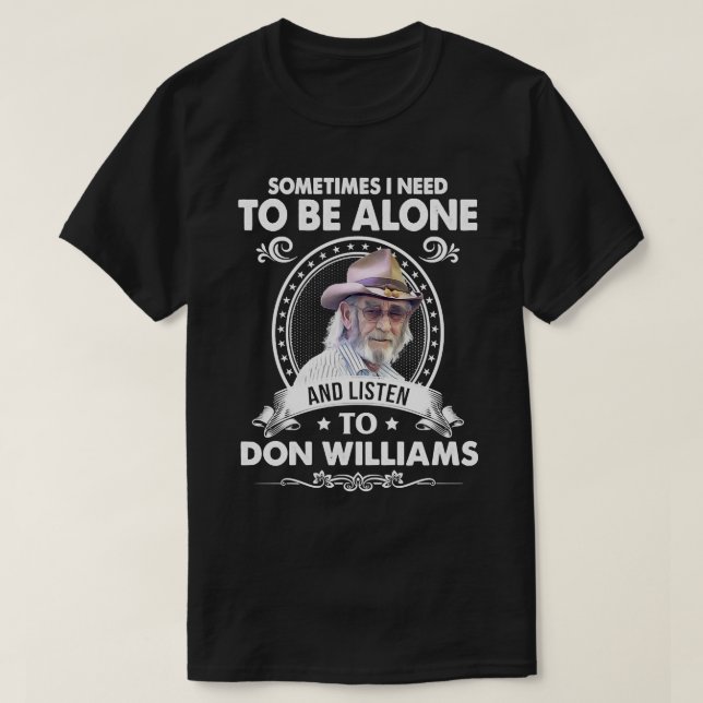 Camiseta Don Williams Country Artist Pagou O Acerto B (Frente do Design)
