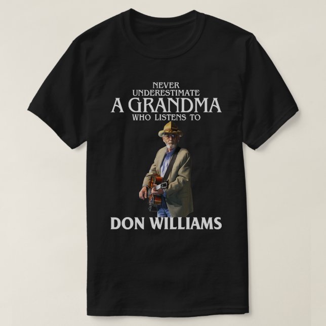 Camiseta Don Williams Country Artist Pagou O Acerto B (Frente do Design)