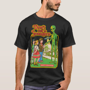Camiseta Don&x27;t Conversar com estranhos Camisa-T clássi