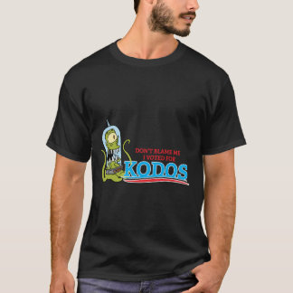 Camiseta Don&x27;t Culpa-me Votei em Kodos Essential T-