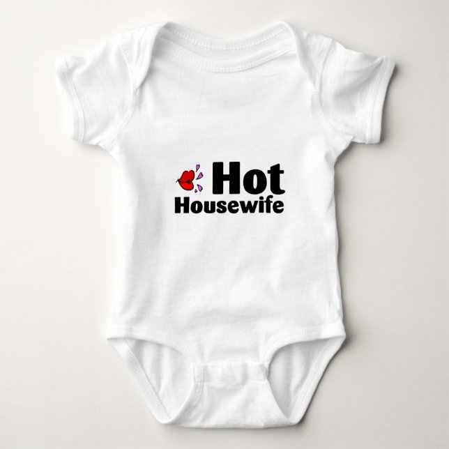 Camiseta Dona de casa quente (Frente)