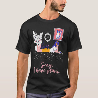 Camiseta Dona dos Gatos Feminino Gráfico Fofo de Gato