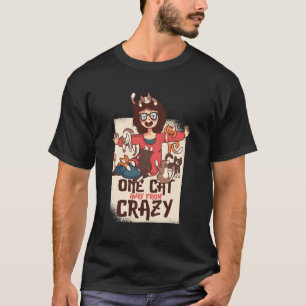 Camiseta Dona dos Gatos, Louca dos Gatos 1