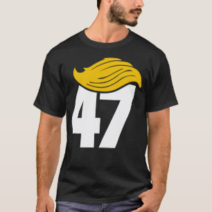 Camiseta Donald 47th leva a América de volta branca