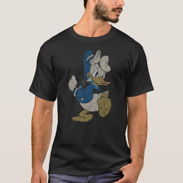 Camiseta Donald Duck - Vintage Donald Duck (Frente)