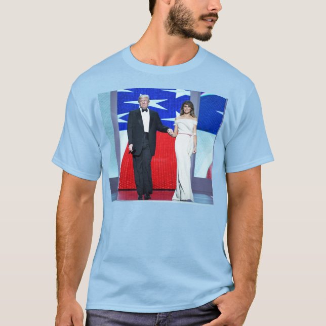 Camiseta Donald e Melania Trump (Frente)