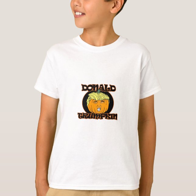 Camiseta Donald Halloween Costume Trumpkin (Frente)