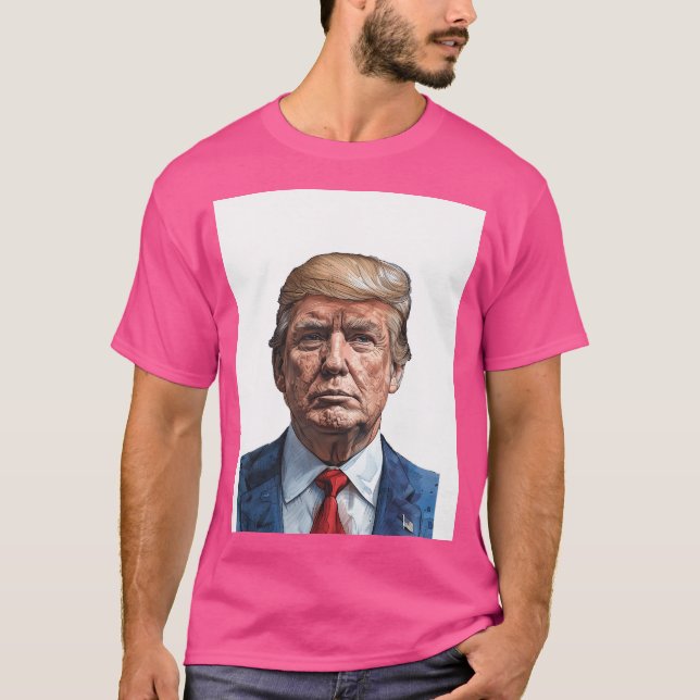 Camiseta Donald J. Trump Graphic (Frente)