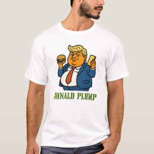 Camiseta Donald Plump - Engraçado Cartoon Parody