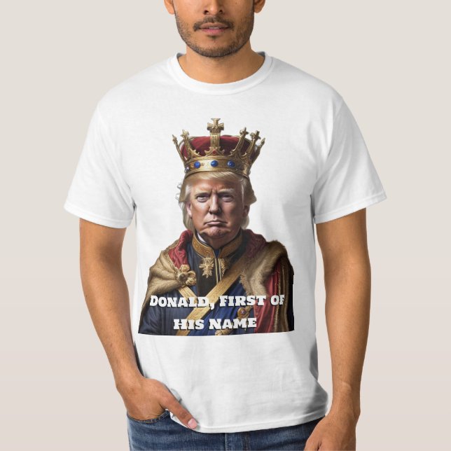 Camiseta Donald, Primeiro Seu Nome (Frente)