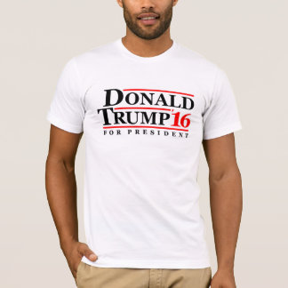 Camiseta Donald Trump '16 para o presidente