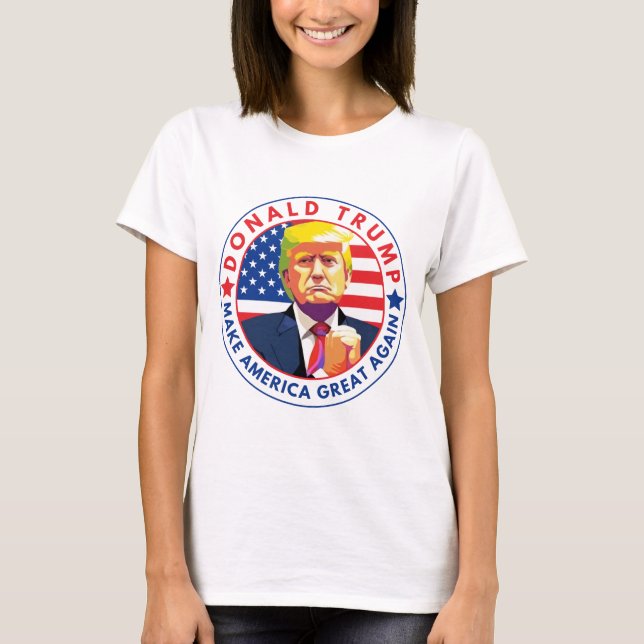 Camiseta Donald Trump 2024 (Frente)