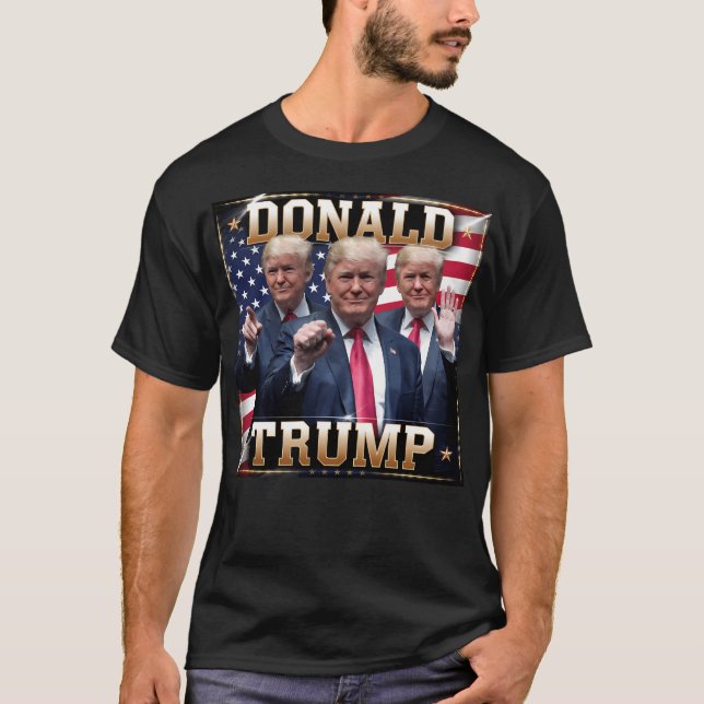 Camiseta Donald Trump 2024 (Frente)