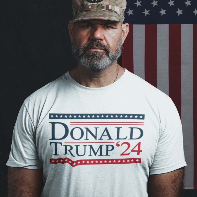 Camiseta Donald Trump 2024 (Criador carregado)