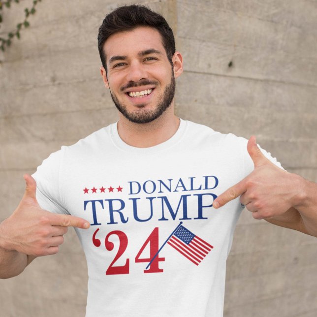 Camiseta Donald Trump 2024 (Criador carregado)