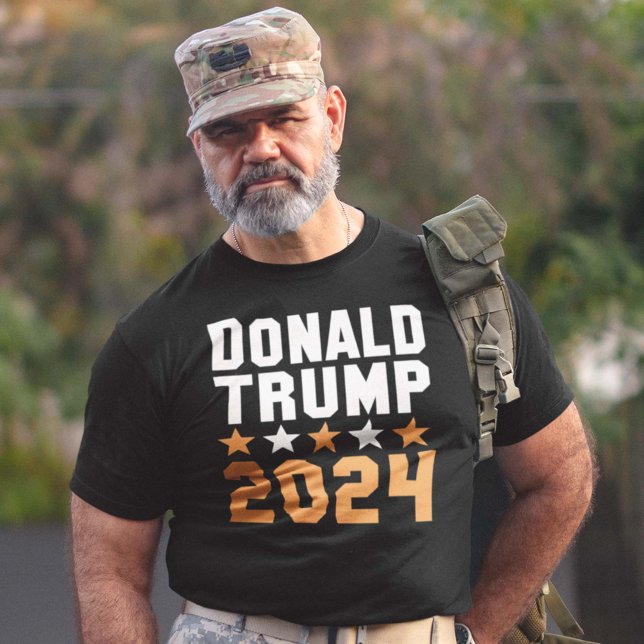 Camiseta Donald Trump 2024 (Criador carregado)