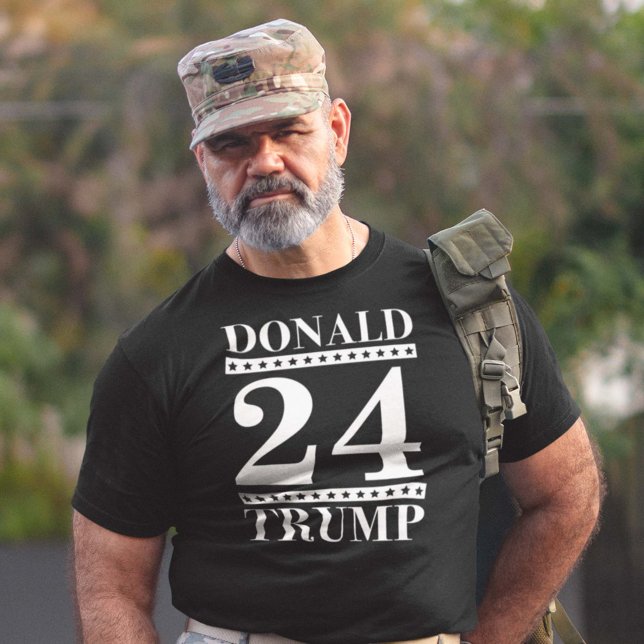 Camiseta Donald Trump 2024 (Criador carregado)