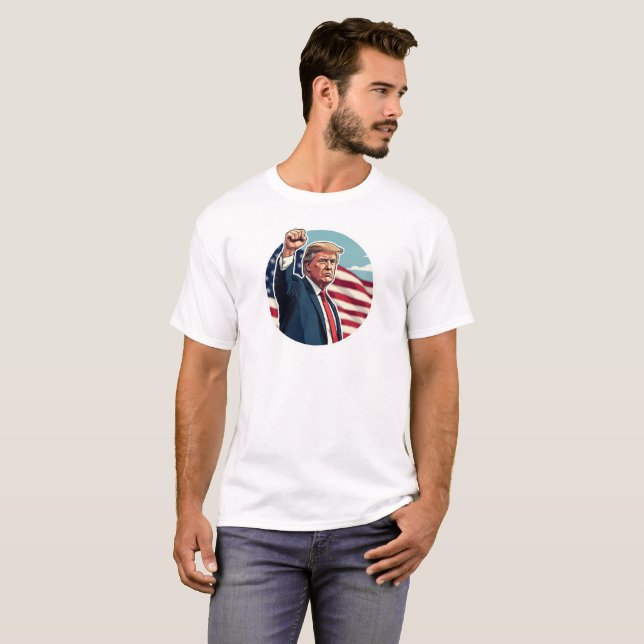 Camiseta Donald Trump 2024 (Frente Completa)