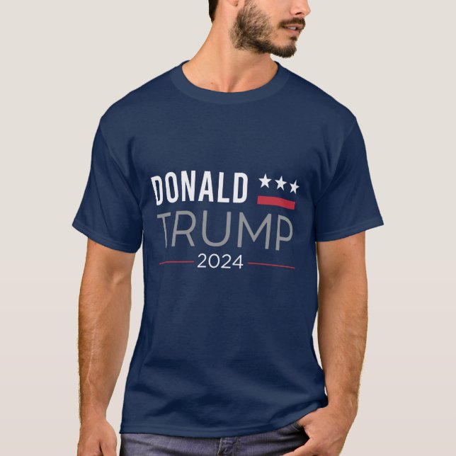 Camiseta Donald Trump 2024 (Frente)