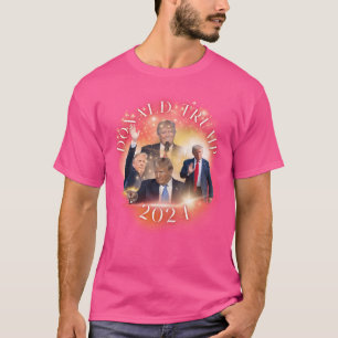 Camiseta Donald Trump 2024 Bootleg Stirt Rapper Style