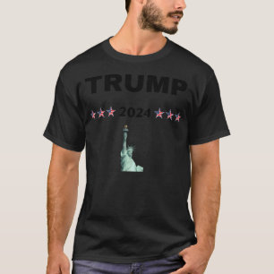 Camiseta Donald Trump 2024 Eleição Presidencial Americana